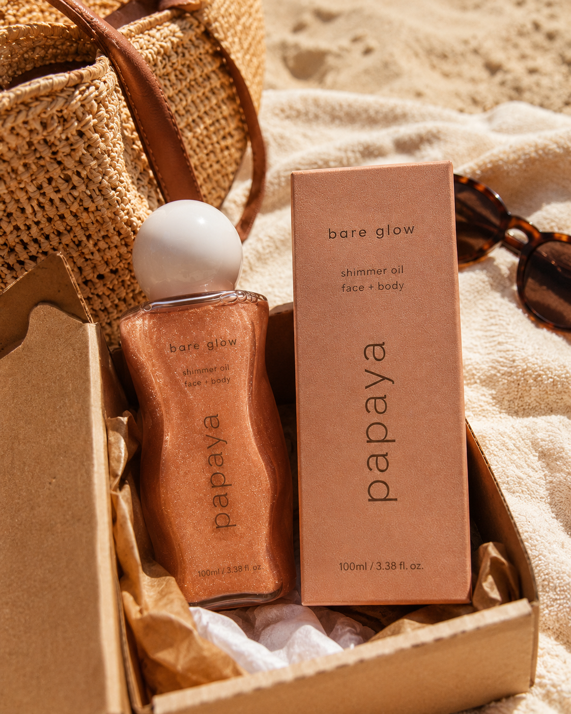 bare glow - papaya